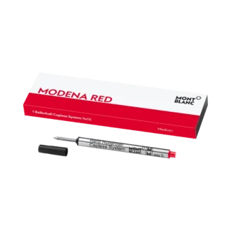 1 recharge pour roller sans capuchon, rouge Modena – Medium