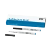 2 recharges pour stylo à bille, bleu Barbados – Moyen