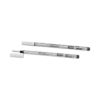 2 recharges pour stylo fineliner, noir mystère – moyen