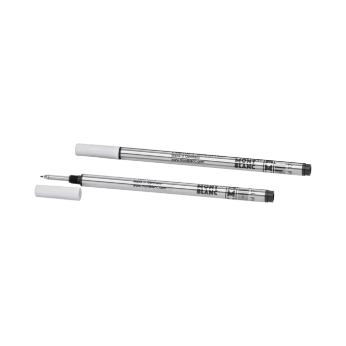 2 recharges pour stylo fineliner, noir mystère – moyen