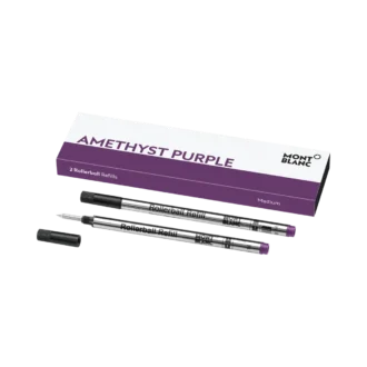 2 recharges Rollerball, violet améthyste – Medium