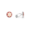 Boutons de manchette Heritage Rouge et Noir