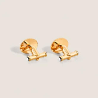 Boutons de manchette, Meisterstück, laque rouge