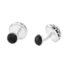 Boutons de manchette Montblanc Meisterstück avec pierre d’onyx Boutons de manchette Montblanc Meisterstück avec pierre d’onyx