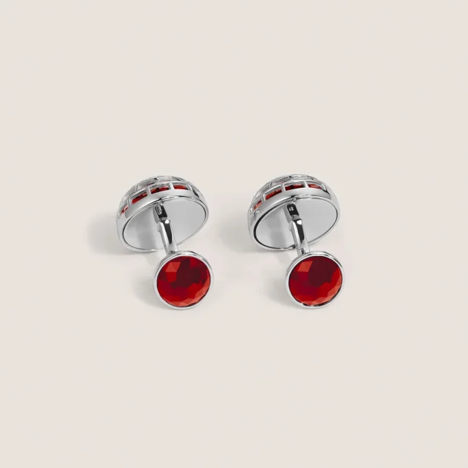 Boutons de manchette Montblanc Meisterstück avec pierre jaspe Boutons de manchette Montblanc Meisterstück avec pierre jaspe