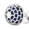 Boutons de manchette Montblanc Meisterstück avec pierre sodalite Boutons de manchette Montblanc Meisterstück avec pierre sodalite