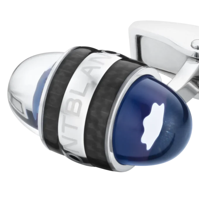 Boutons de manchette Montblanc StarWalker Acier et laque Boutons de manchette Montblanc StarWalker Acier et laque