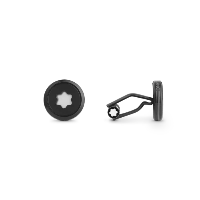 Boutons de manchette StarWalker BlackCosmos noir Boutons de manchette StarWalker BlackCosmos noir