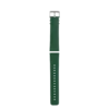 Bracelet en caoutchouc vert avec logo