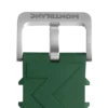 Bracelet en caoutchouc vert avec logo