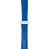 Bracelet en cuir bleu saphir Summit 2