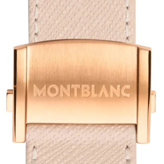 Bracelet en cuir crème