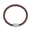Bracelet Large, cuir souple, brun fauve