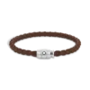 Bracelet Small, cuir souple, brun fauve