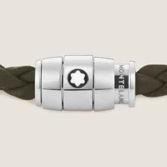 Bracelet Small, cuir souple, kaki