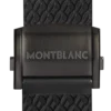 Bracelet sport en caoutchouc noir