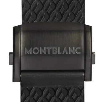 Bracelet sport en caoutchouc noir