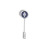 Broche de revers Great Characters Hommage à Gatsby le Magnifique en acier inoxydable