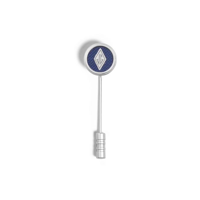 Broche de revers Great Characters Hommage à Gatsby le Magnifique en acier inoxydable