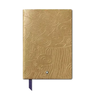 Carnet #146 petit format, Masters of Art Homage to Gustav Klimt, couleur or – ligné