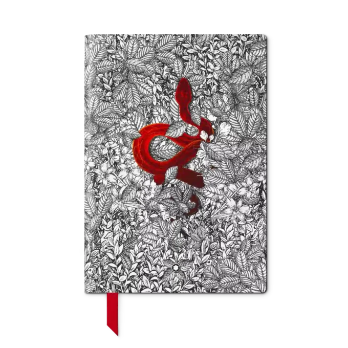 Carnet #146 petit format, The Legend of Zodiac, le Serpent, gris – Ligné