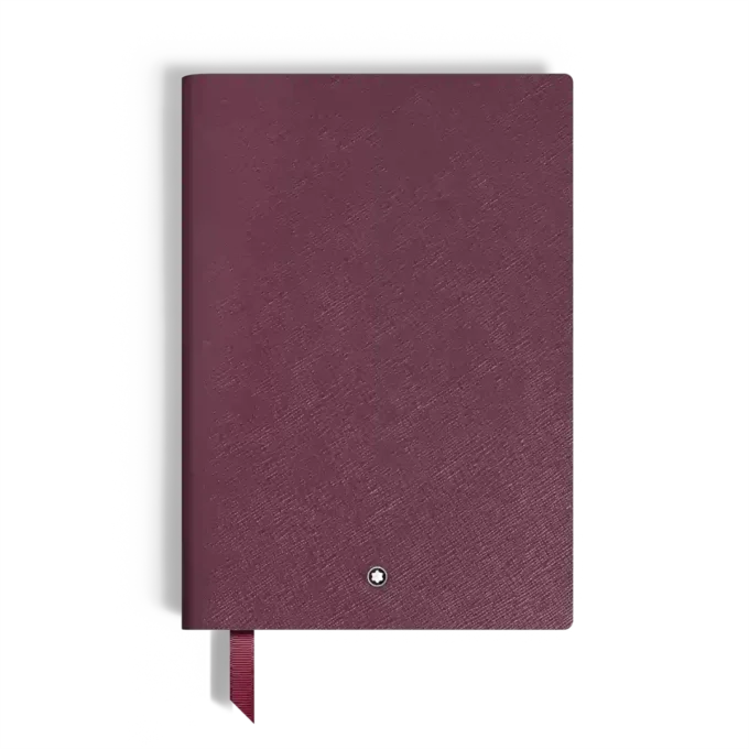 Carnet de notes moyen, cuir cassis, bordeaux, pages lignées Carnet de notes moyen, cuir cassis, bordeaux, pages lignées
