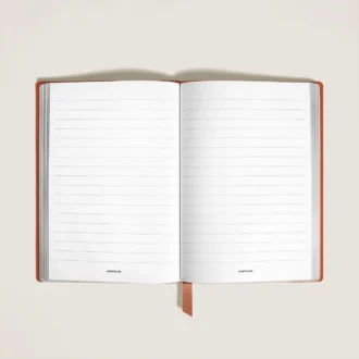 Carnet de notes moyen, cuir Cayenne, bordeaux, pages lignées