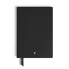 Carnet de notes moyen, cuir Saffiano, noir – Pages lignées Carnet de notes moyen, cuir Saffiano, noir – Pages lignées