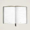 Carnet de notes moyen, cuir Saffiano, noir – Pages lignées Carnet de notes moyen, cuir Saffiano, noir – Pages lignées