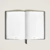 Carnet de notes moyen, cuir Saffiano, noir – Pages quadrillées Carnet de notes moyen, cuir Saffiano, noir – Pages quadrillées