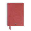 Carnet de notes moyen, cuir Saffiano, rouge – Pages quadrillées Carnet de notes moyen, cuir Saffiano, rouge – Pages quadrillées