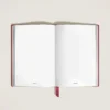 Carnet de notes moyen, cuir Saffiano, rouge – Pages vierges Carnet de notes moyen, cuir Saffiano, rouge – Pages vierges