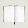 Carnet de notes moyen, Édition Écrivains Hommage à Johann Wolfgang von Goethe, blanc, pages lignées