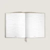 Carnet de notes petit format, cuir Saffiano, beige nuageux – Pages lignées Carnet de notes petit format, cuir Saffiano, beige nuageux – Pages lignées