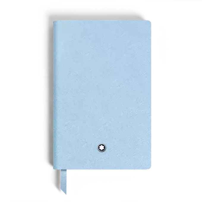 Carnet de notes petit format, cuir Saffiano, bleu pâle – Pages lignées Carnet de notes petit format, cuir Saffiano, bleu pâle – Pages lignées