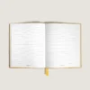 Carnet de notes petit format, cuir Saffiano, jaune Modena – Pages lignées Carnet de notes petit format, cuir Saffiano, jaune Modena – Pages lignées