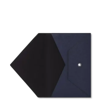 Carnet Montblanc Sartorial Envelope #146, bleu encre