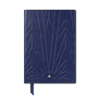Carnet n° 163 moyen, Meisterstück The Origin Collection, bleu – ligné