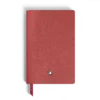 Carnet petit format, cuir Saffiano, rouge – Pages vierges Carnet petit format, cuir Saffiano, rouge – Pages vierges