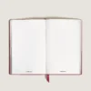 Carnet petit format, cuir Saffiano, rouge – Pages vierges Carnet petit format, cuir Saffiano, rouge – Pages vierges