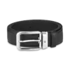 Ceinture en cuir noir de 35 mm Ceinture en cuir noir de 35 mm