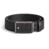 Ceinture en cuir noir de 35 mm Ceinture en cuir noir de 35 mm