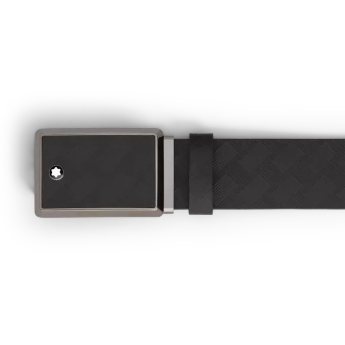 Ceinture en cuir noir de 35 mm Ceinture en cuir noir de 35 mm