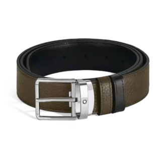 Ceinture réversible 35 mm en cuir grainé pour tous les jours