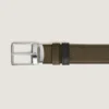 Ceinture réversible 35 mm en cuir grainé pour tous les jours Ceinture réversible 35 mm en cuir grainé pour tous les jours