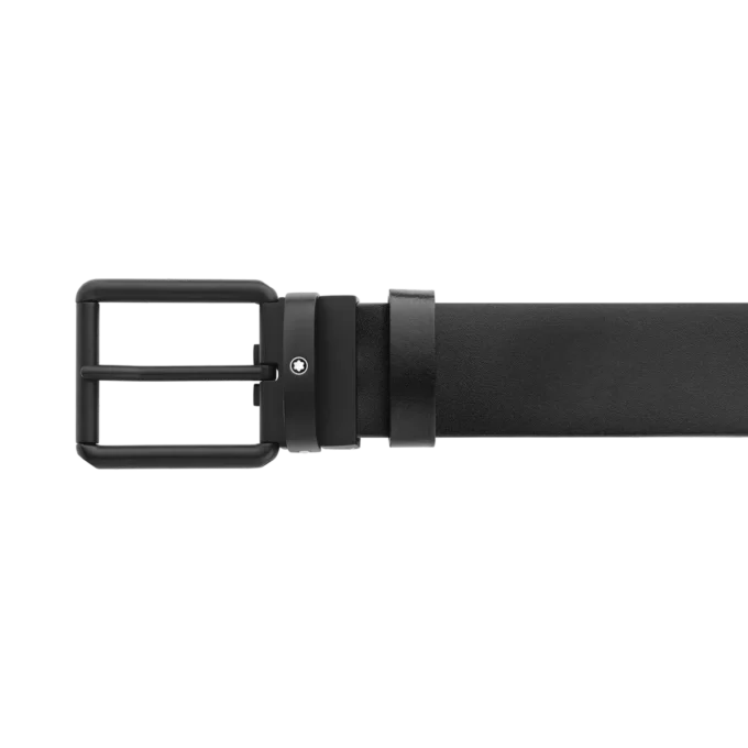 Ceinture réversible en cuir marron/noir 35 mm Ceinture réversible en cuir marron/noir 35 mm