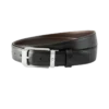 Ceinture réversible en cuir noir/marron 30 mm Ceinture réversible en cuir noir/marron 30 mm