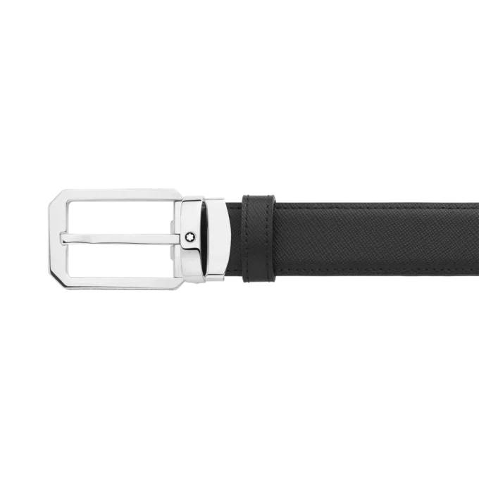 Ceinture réversible en cuir noir/marron 30 mm Ceinture réversible en cuir noir/marron 30 mm