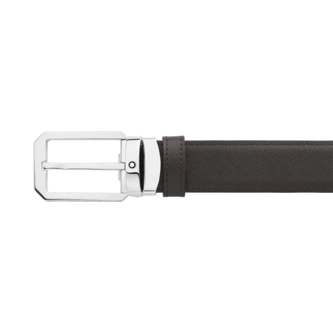 Ceinture réversible en cuir noir/marron 30 mm Ceinture réversible en cuir noir/marron 30 mm