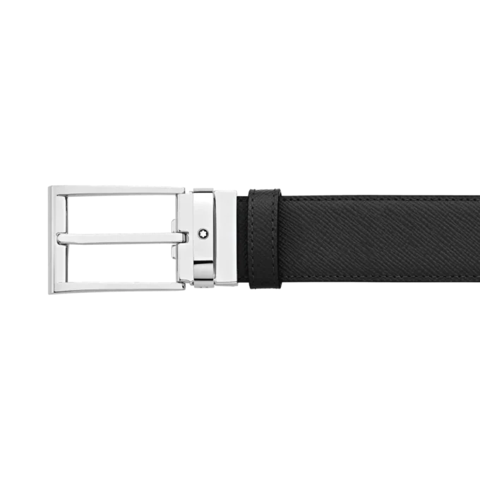 Ceinture réversible en cuir noir/marron 35 mm Ceinture réversible en cuir noir/marron 35 mm